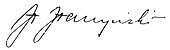 signature de Stefan Starzyński