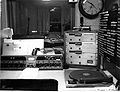 Broadcast console at WMRB.