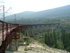 Le « Pont du Diable » (« Chortov Most »), Russie.