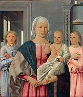 Piero della Francesca Madonna di Senigallia, 61 x 53 cm.