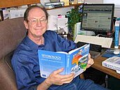 Man sitting at desk