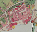 Gmunden. Franziszeische Landesaufnahme 2nd Military Survey c1835