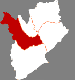 Location of Taonan