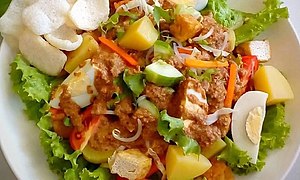 Gado-gado w Dżakarcie