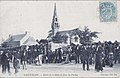 Sortie de messe le jour du Pardon (carte postale ND Photo, début XXe siècle).