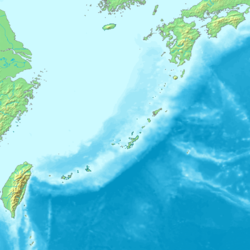 南大東空港の位置