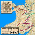 Image 17Roman invasion of Wales. (from History of Wales)