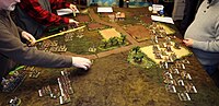 miniature war game