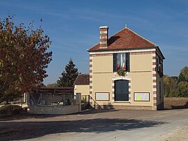 The town hall in Hauterive