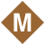 M Express, brown