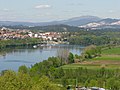 Vista do río Miño e de Tui desde Valença (Portugal)