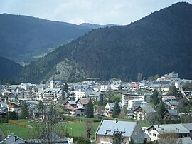 A general view of Villard-de-Lans