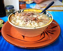 White pozole