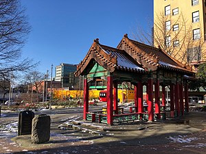 Pavilion and western expansion (Feb 2019)