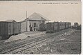 La gare de Porspoder en 1916.