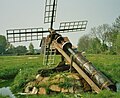 Tjasker (Fluttermühle) achter dit museum