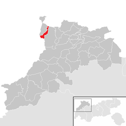 Location in the district