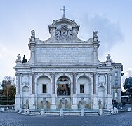 Đài phun nước Acqua Paola, đồi Janiculum