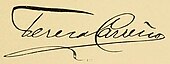 signature de Teresa Carreño