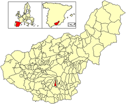 Soportújar – Mappa