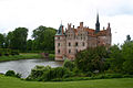 Exterior view of Egeskov Castle