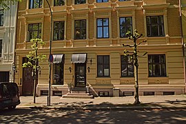 Leiegård, Gyldenløves gate 4, Frogner, arkitekt Carl Aaman, 1896. Foto: Helge Høifødt