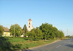 An Orthodox church in Deč