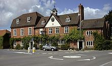 A photograph of a public house