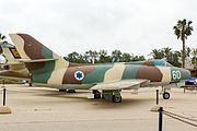 A Dassault Mystère IV of 116 Squadron "Defenders Of The South" from Tel Nof