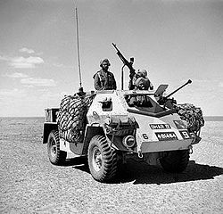 Egy Indian Pattern Carrier Mk IIA, melyet a „Dhar IV” névvel láttak el, Észak-Afrika, 1942. április 10.