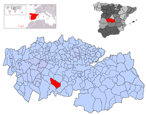 Poziția localității Navahermosa