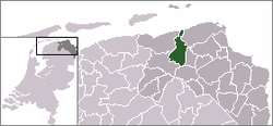 Location of Winsum