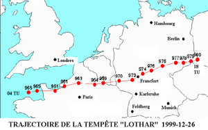 Trajektorie 04–18 mit Kerndruck