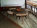 Table and stools from Bulgaria