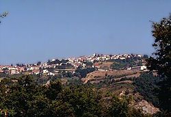 Skyline of Frigento