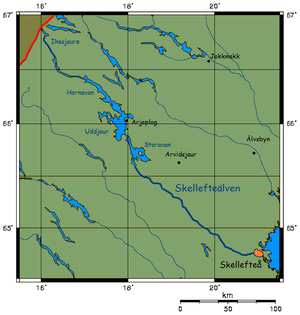 Mapa do Storavan