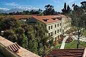 Crookshank Hall on the Pomona College campus