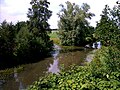 Samenvloeiing Giehlerbach en Oste-Hamme-kanaal bij Viehspecken