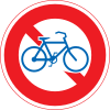 Interdit aux vélos