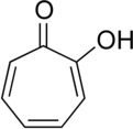 Skeletna formula tropolon