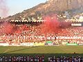 Estádio Engenheiro Araripe em dia de jogo.