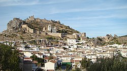 Skyline of Moclín