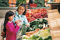 Bagging vegetables