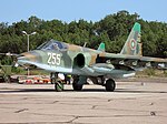 Bulgarisk Su-25K, år 2013, före modernisering.