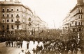 Kossuth funeral procession in Budapest