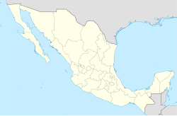 Ruíz trên bản đồ Mexico