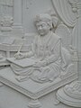 Swaminarayan writing the Shikshapatri