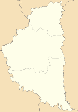 Pochaiv is located in Ternopil Oblast