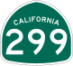 State Route 299 marker