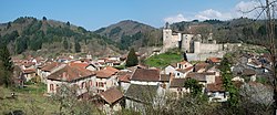 Skyline of Châteldon